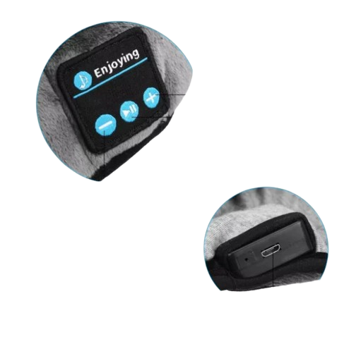 Máscara de Sono Bluetooth