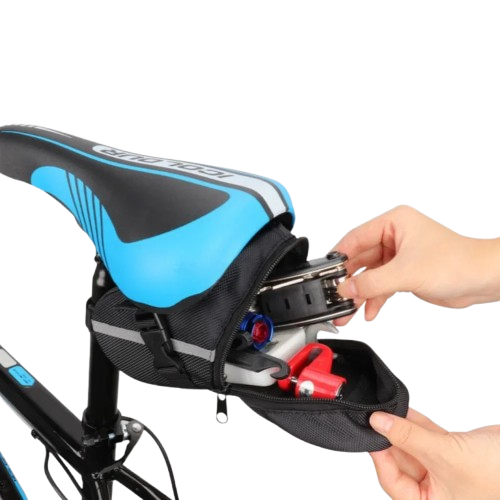 Bolsa Traseira Impermeável para Bicicleta | Compacta e Resistente