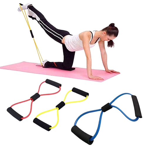 Kit Elástico de Resistência Multifuncional | Treino em Casa e Academia